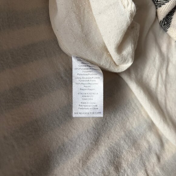 Sz8 Anthro Greylin Woven Chevron Striped Circle Skirt - Picture 9 of 12